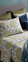 Premium Hand Block Printed Fitted Bedsheet – 100% Pure Cotton King Size (96 x 108 in)
