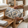 Authentic Jaipur Hand Block Print Cotton Dohar – King Size Boho Summer Quilt / Rajai
