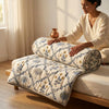 Authentic Jaipur Hand Block Print Cotton Dohar – King Size Boho Summer Quilt / Rajai