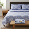 Florida Pearl Premium 100% Cotton King Size Bedsheet – 180 Thread Count (96 x 108 inches) with 2 Pillow Covers