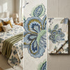 Modern Elegant Vibrant Floral King Size Bedsheet – 100% Pure Cotton (108 x 108 in) with 2 Pillow Cases