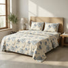 Premium Poly-Cotton King Size Bedsheet (96 x 108 inches) - Durable 3-Piece Set in Box Packaging