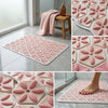 Anti-Skid Silicone-Feel Shower Mat (14 x 28 inches) – Non-Slip Safety Bath Mat made of Soft TPU