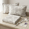 Modern Pattern & Floral King Size Bedsheet (108 x 108 inches) - Premium Printed 3-Piece Set with Ribbon Gift Packaging