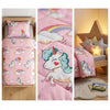 Premium Kids Glazed Cotton Comforter – 150 x 220 cm Single Bed AC Quilt with Pure Fibre Filling