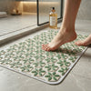 Anti-Skid Silicone-Feel Shower Mat (14 x 28 inches) – Non-Slip Safety Bath Mat made of Soft TPU
